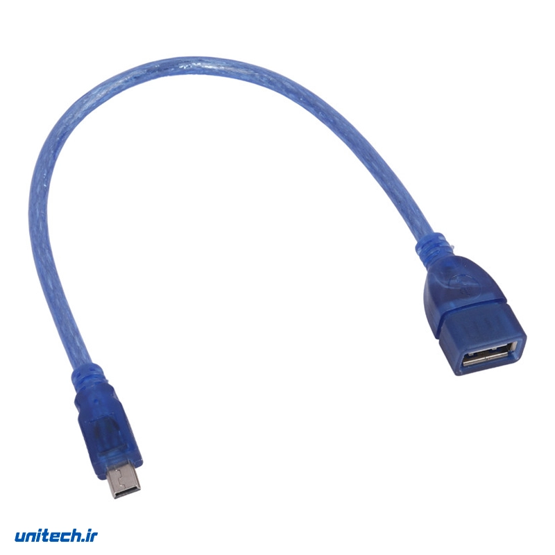 کابل کوتاه افزایش طول Detex+ Mini USB 30cm1